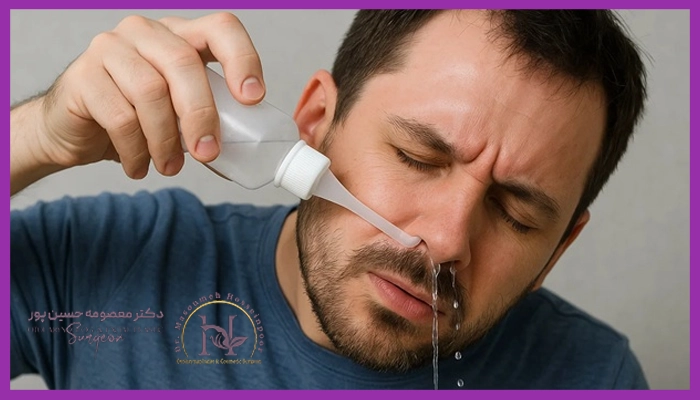 اشتباهات رایج هنگام شستشوی بینی